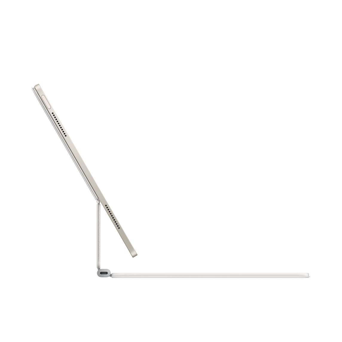 iPad Air 13(M3 모델)용 Magic Keyboard - 한국어 - 화이트